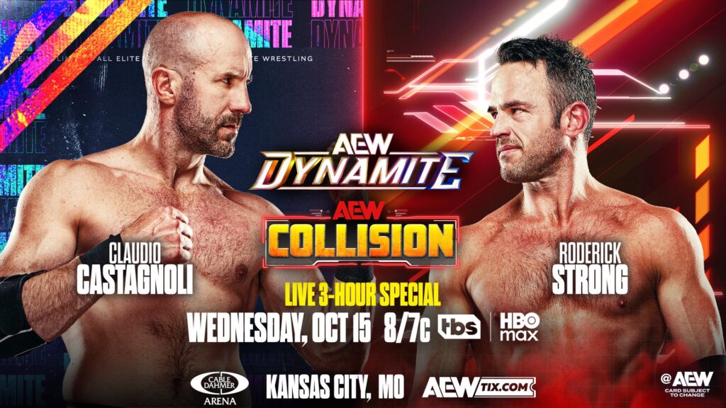 Cartelera AEW Dynamite y Collision 15 de octubre 2025 En Vivo