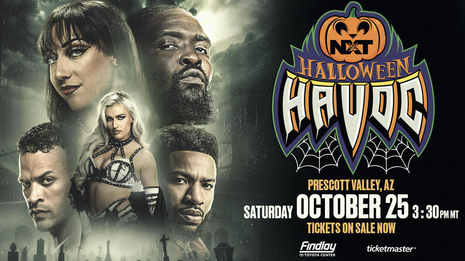 Cartelera WWE NXT Halloween Havoc 2025 En Vivo