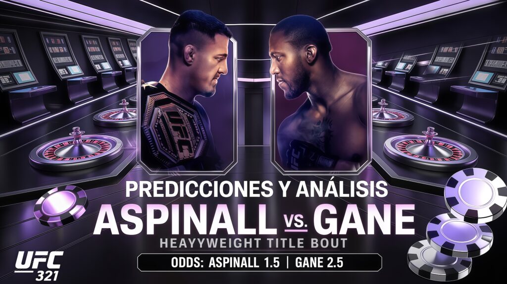 Predicciones UFC 321 Aspinall vs Gane