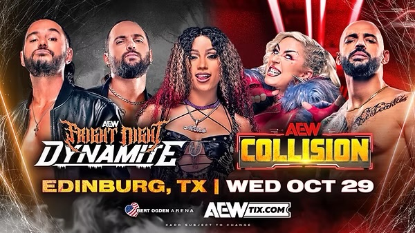 Cartelera AEW Collision 1 de noviembre 2025 En Vivo