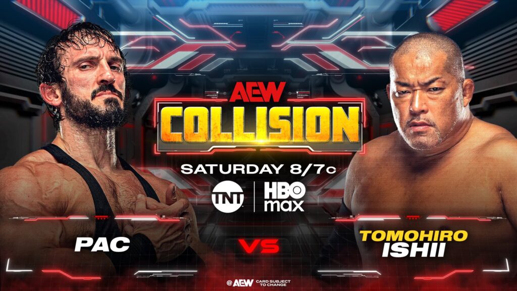 Cartelera AEW Collision 25 de octubre 2025 En Vivo