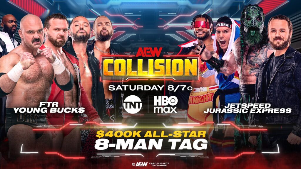 Cartelera AEW Collision 25 de octubre 2025 En Vivo