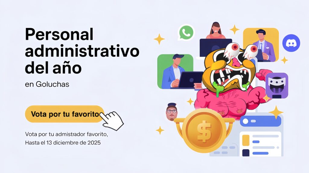 Encuesta al Personal Administrativo del Año en Goluchas
