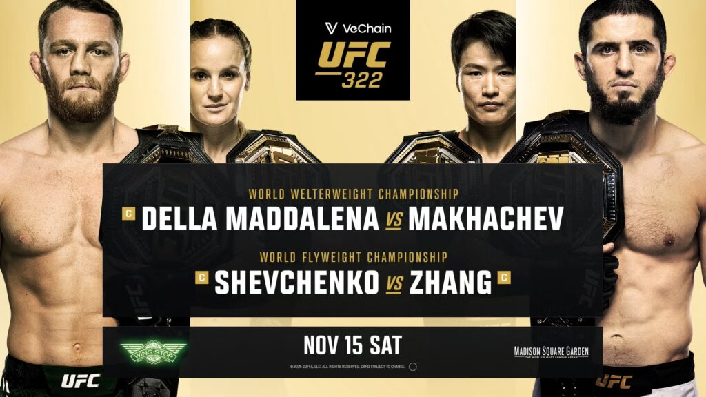 Ver UFC 322: Della Maddalena vs. Makhachev En Vivo Online