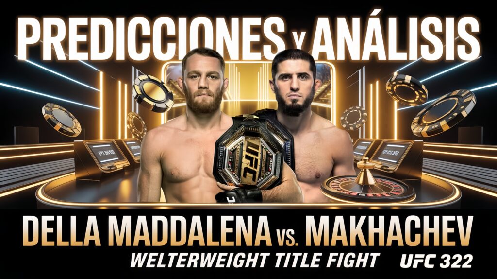 Predicciones y Análisis UFC 322: Della Maddalena vs. Makhachev