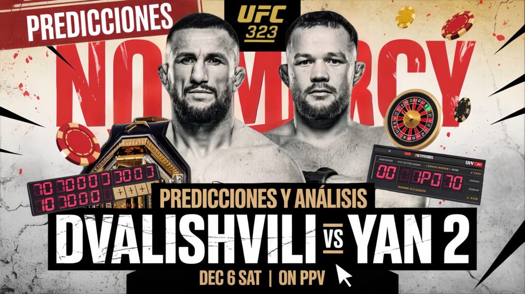 UFC 323 Dvalishvili vs Yan 2