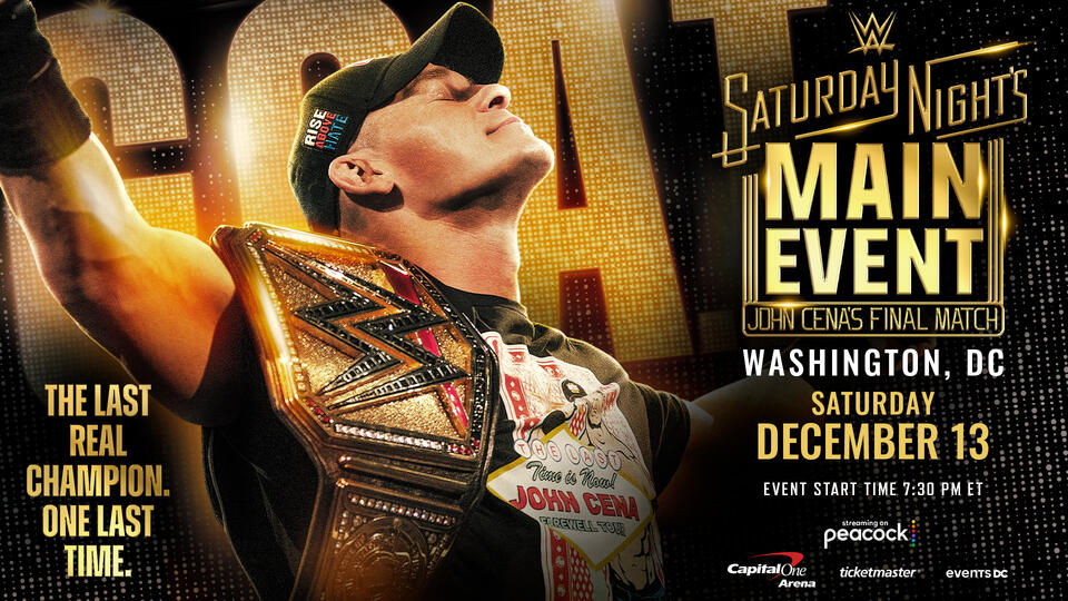 WWE Saturday Night’s Main Event 13 de diciembre 2025